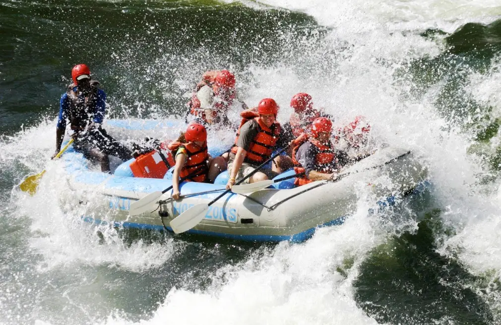 white water rafting