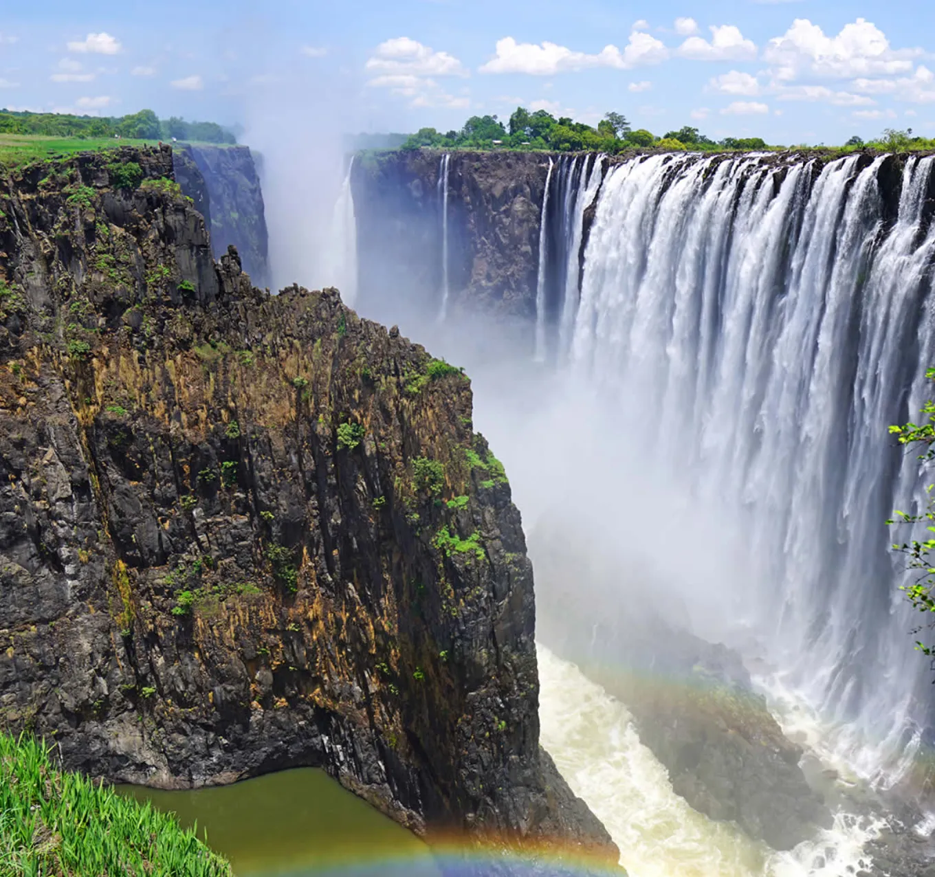 Victoria Falls Zambia Side