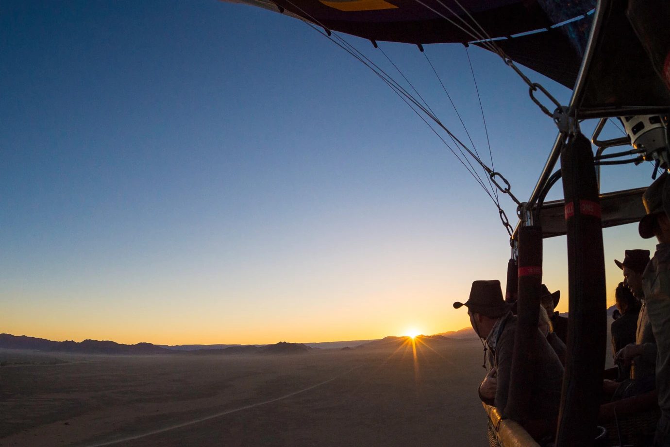 Sunrise Hot Air Balloon