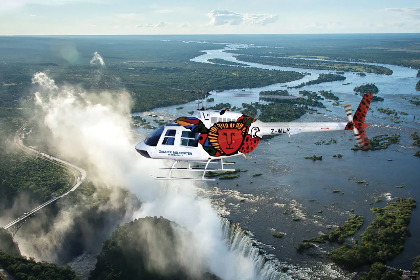 Victoria Falls Helicopter Rides